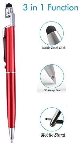 ALVENZA 3-in-1 Stylus Pen – Mobile Stand, Ink Pen & Touchscreen | Writezo