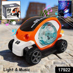 ALVENZA Rotating Stunt Car Toy – 360° Bump & Go Fun | Spark Tots