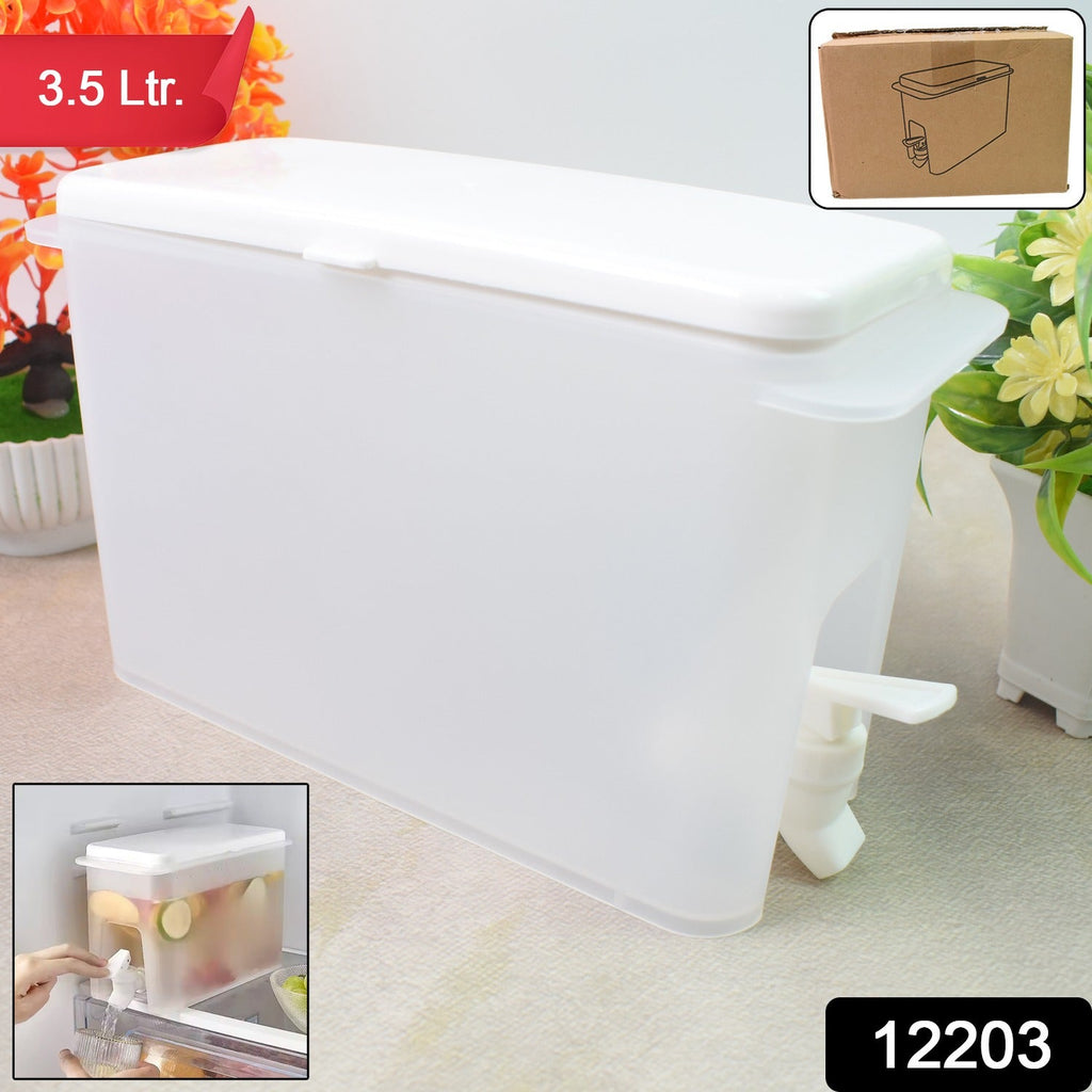 ALVENZA Water Dispenser Jug 3.5L with Faucet – Refrigerator Safe | Indo Glow