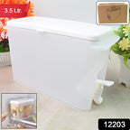 ALVENZA Water Dispenser Jug 3.5L with Faucet – Refrigerator Safe | Indo Glow