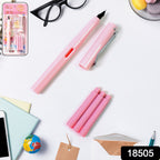 Fountain Pen Set Smooth Blue Ink for Students | InkGlow - Side View