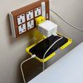 ALVENZA Mobile Charging Wall Holder – Secure Socket Fit, Yellow | PHOBIA