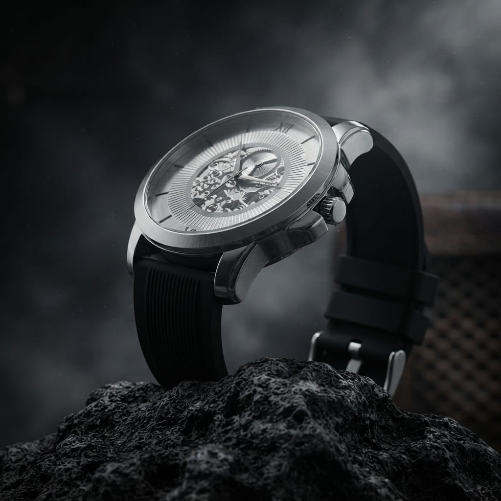Luxury Analog Wrist Watch – Classic Roman Dial & Elegant Strap