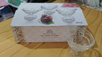 ALVENZA Glass Ice Cream Cups – Elegant Dessert Serving Set (6 Pcs) | Styleva