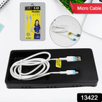 ALVENZA Micro USB Charging Cable – 2.4A Fast Charge & Data Transfer | JK
