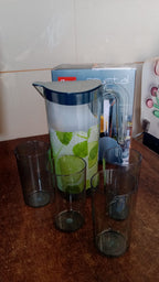 ALVENZA Crystal Premium Jug – 1500ml BPA-Free Unbreakable Set