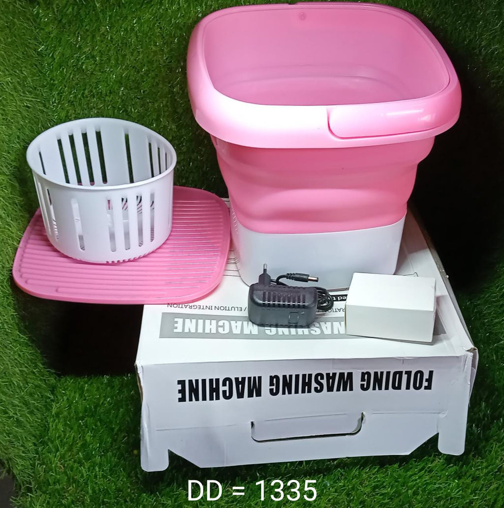 ALVENZA Mini Foldable Washing Machine – Portable Laundry Solution | Indo Glow