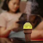 Ice Cream LED Humidifier Portable Air Moisturizer & Fragrance Diffuser - Detail View 5