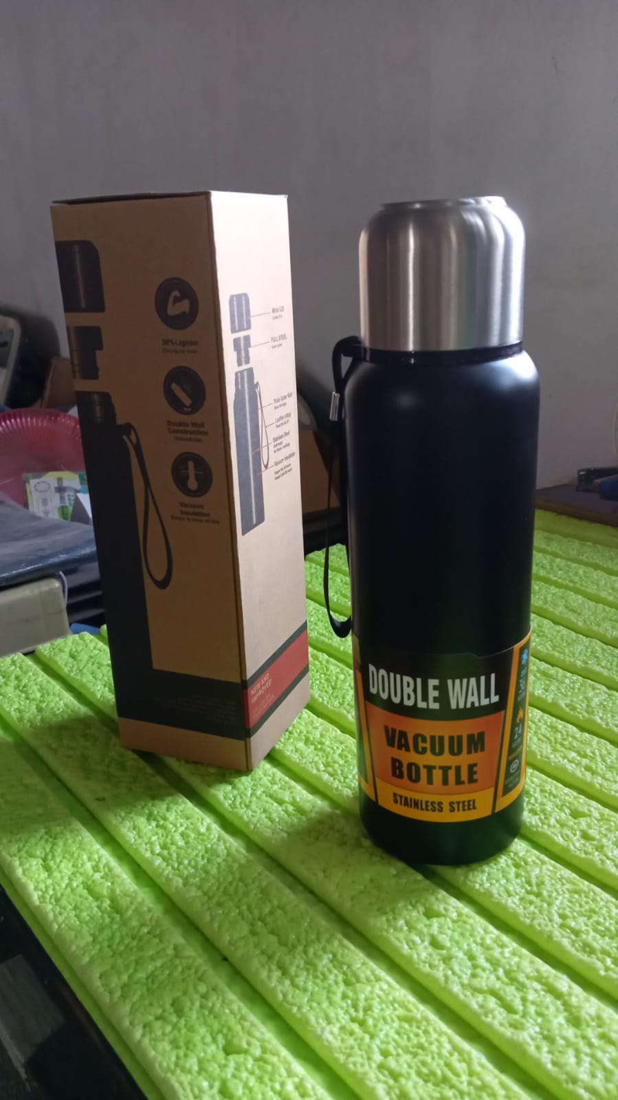 ALVENZA Customized Stainless Steel Bottle 800ml – Insulated & Leak-Proof | CustomSpot