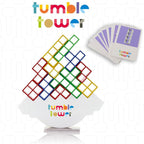ALVENZA Tumble Tower Balancing Blocks – Fun Educational Stacking Game