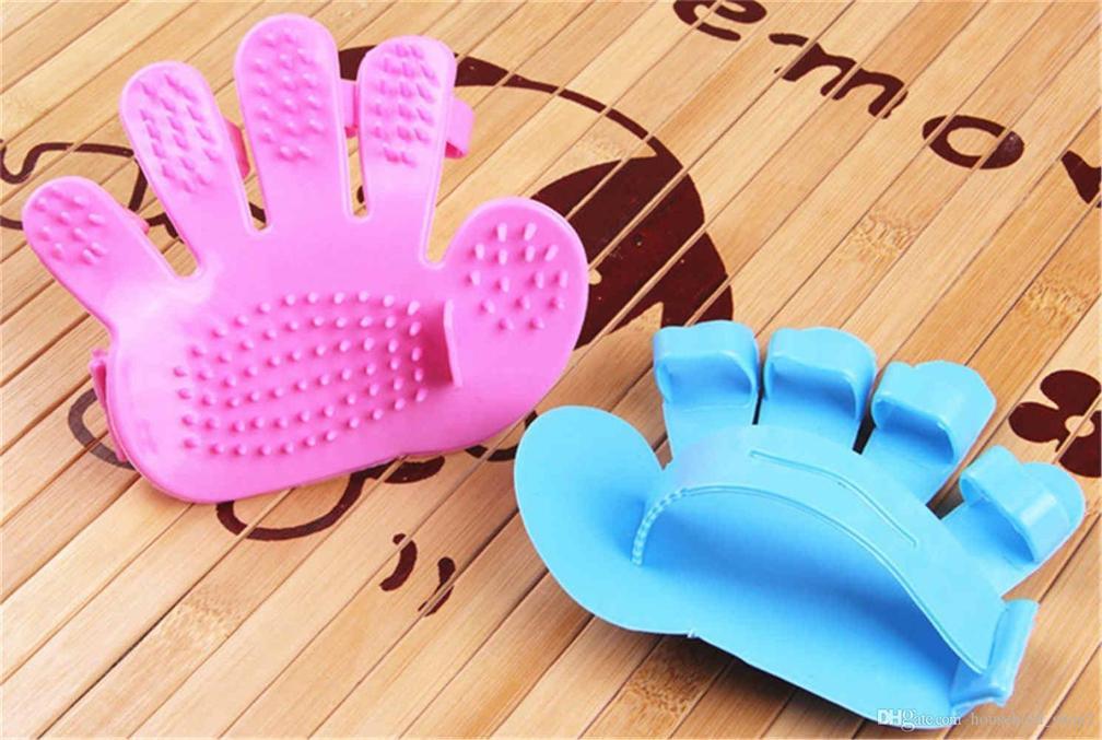 Pet Grooming Gloves Gentle & Effective Fur Removal and Massage - Detail View 8