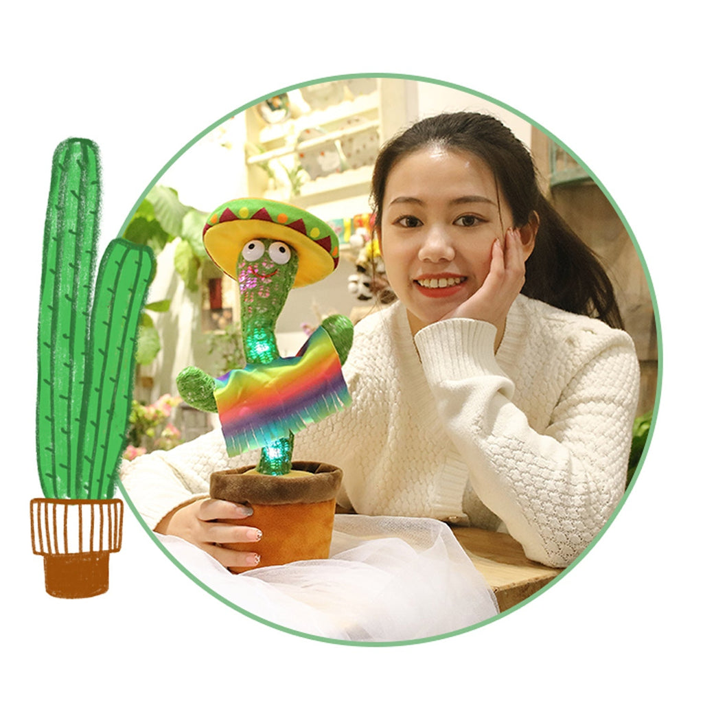 ALVENZA Dancing Cactus Toy – Talking & Singing Plush | Little Learners