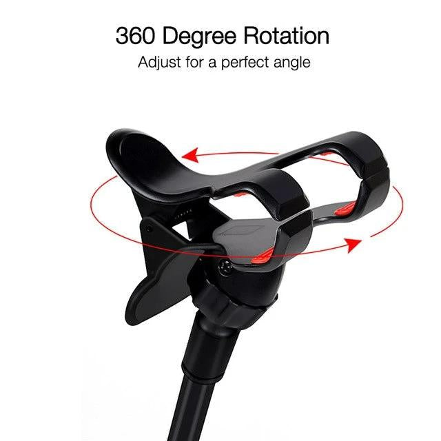 ALVENZA Car Phone Holder – Universal Long Arm Flexible Mount | Indo Glow