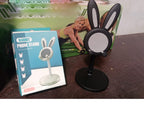 ALVENZA Bunny Phone Stand – Adjustable Desk Holder for Phones & Tablets | CookAura