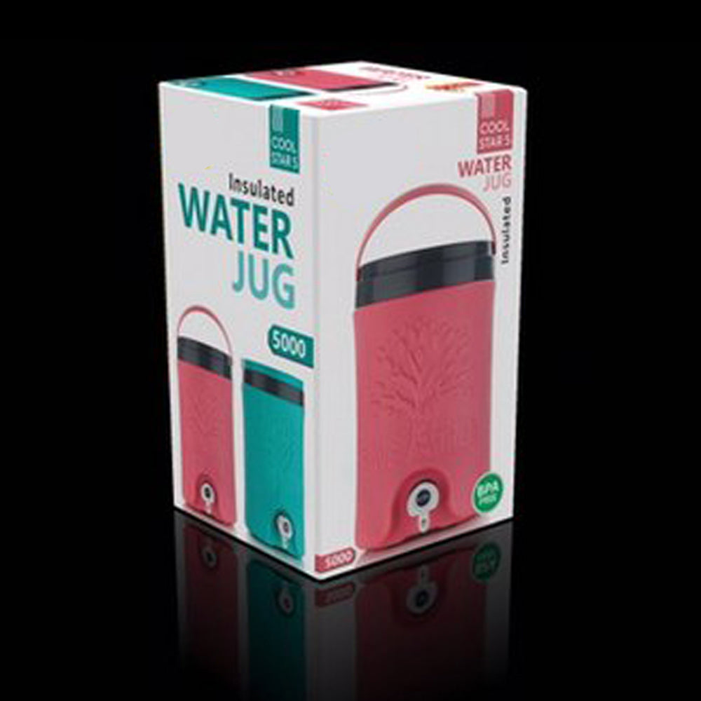 ALVENZA Insulated Water Jug 4300 ML – Sturdy Handle & Tap | nekza