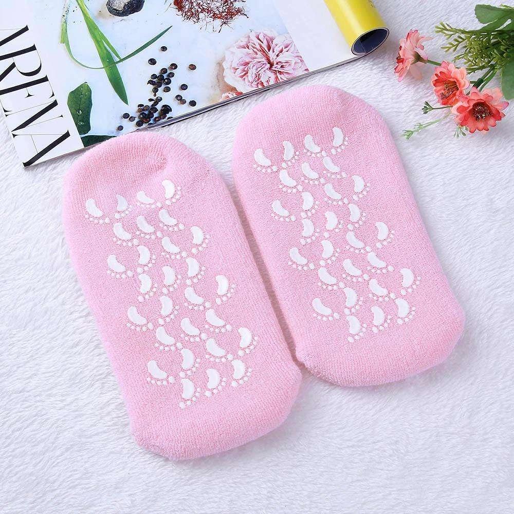 Silicone Moisturizing Feet Socks Gel – Softens & Hydrates Dry Heels