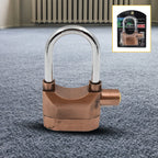 ALVENZA Security Alarm Lock – Waterproof Anti-Theft Padlock | AutoSafeo