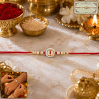 ALVENZA Tirupati Balaji Namam Devotional Rakhi – Sacred Love & Protection