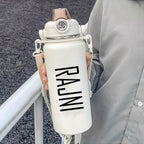 ALVENZA Personalized Stainless Steel Water Bottle – 1000ml Insulated | CustomSpot