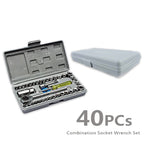 ALVENZA Socket Toolkit – 40-Piece Home & Auto Repair Set | Wagtail