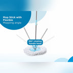 ALVENZA Spin Mop – Bigger Wheels & Auto Fold Handle | Ganesh