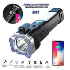 ALVENZA Rechargeable LED Torch – Emergency Hammer & Glass Cutter | Indo Glow