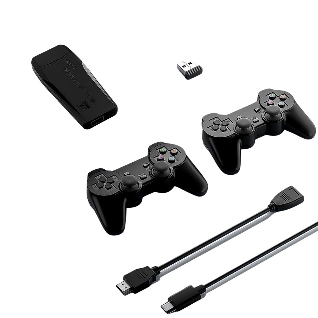 ALVENZA Wireless Gaming Console – 10,000+ Games, 4K HD Output | Spark Tots
