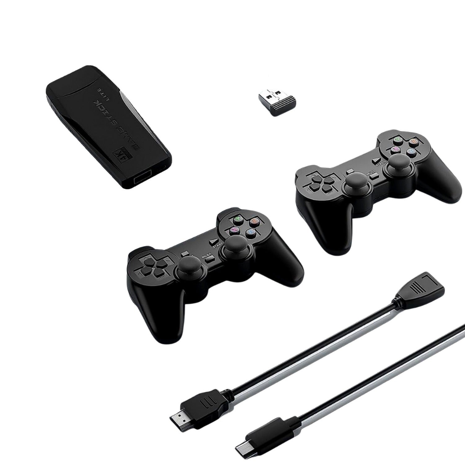 ALVENZA Wireless Gaming Console – 10,000+ Games, 4K HD Output | Spark Tots