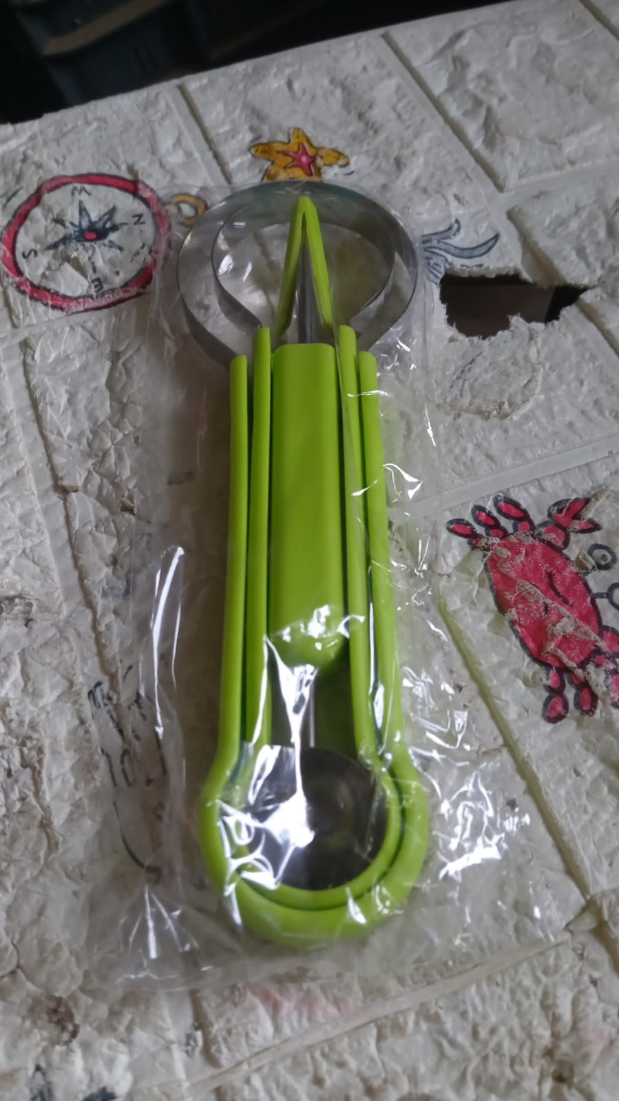 Fruit Baller & Scooper Set 4-in-1 Stainless Steel | ChefAura - Detail View 8