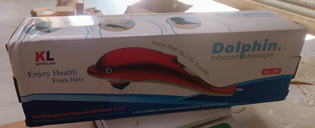 Dolphin Handheld Massager – Electric Pain & Stress Relief | Indo Glow