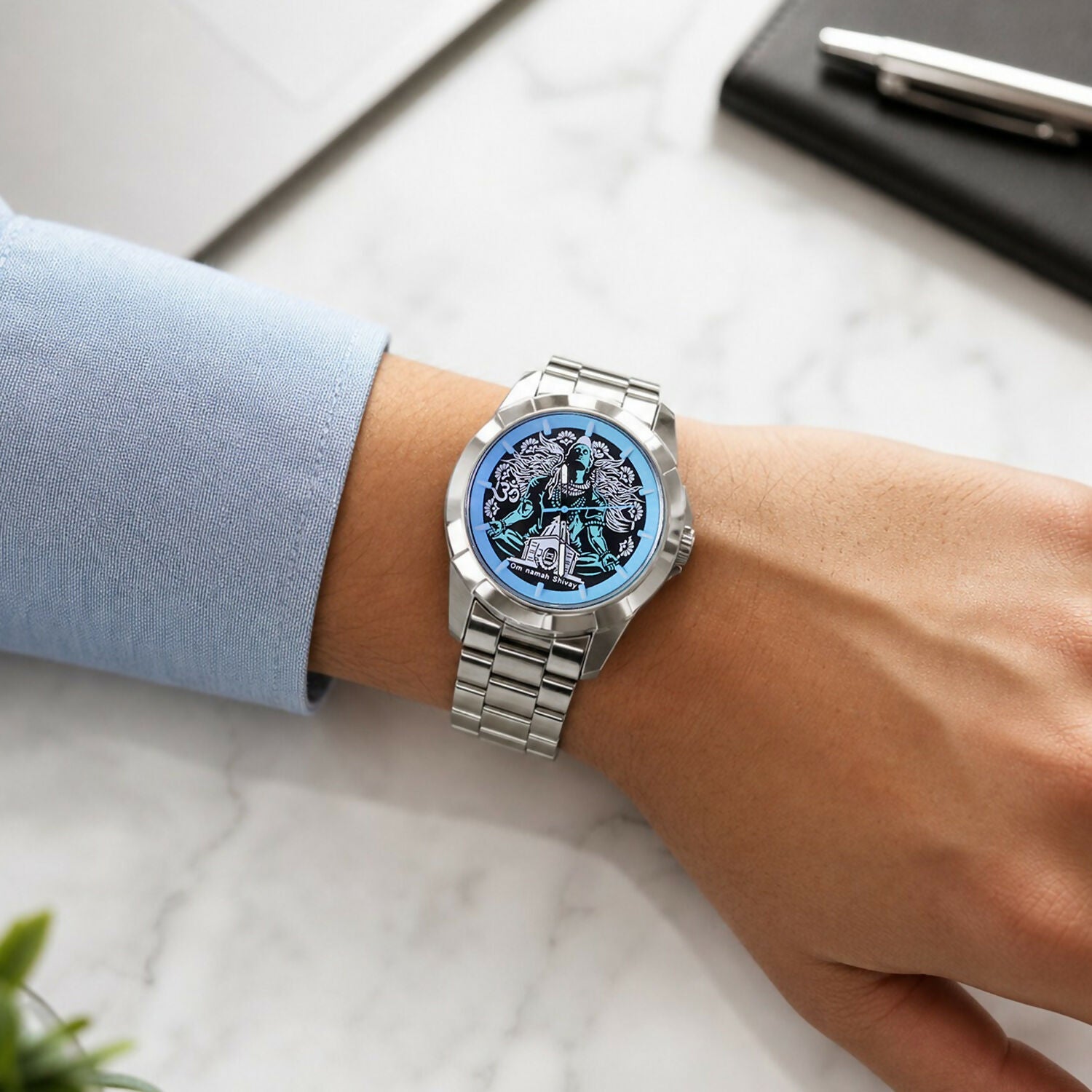 Mahadev Kedarnath Temple Analog Watch – Stylish devotional accessory