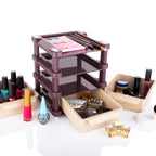 Makeup Organizer Drawer – 3-Layer Compact Cosmetic Storage | Organivo