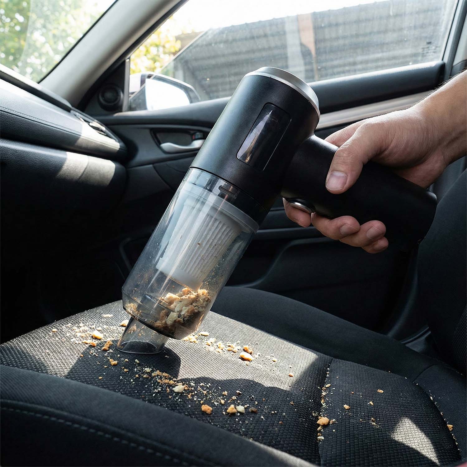 ALVENZA Mini Car Vacuum – Wireless, Portable & 3-in-1 Cleaner | Storenzo