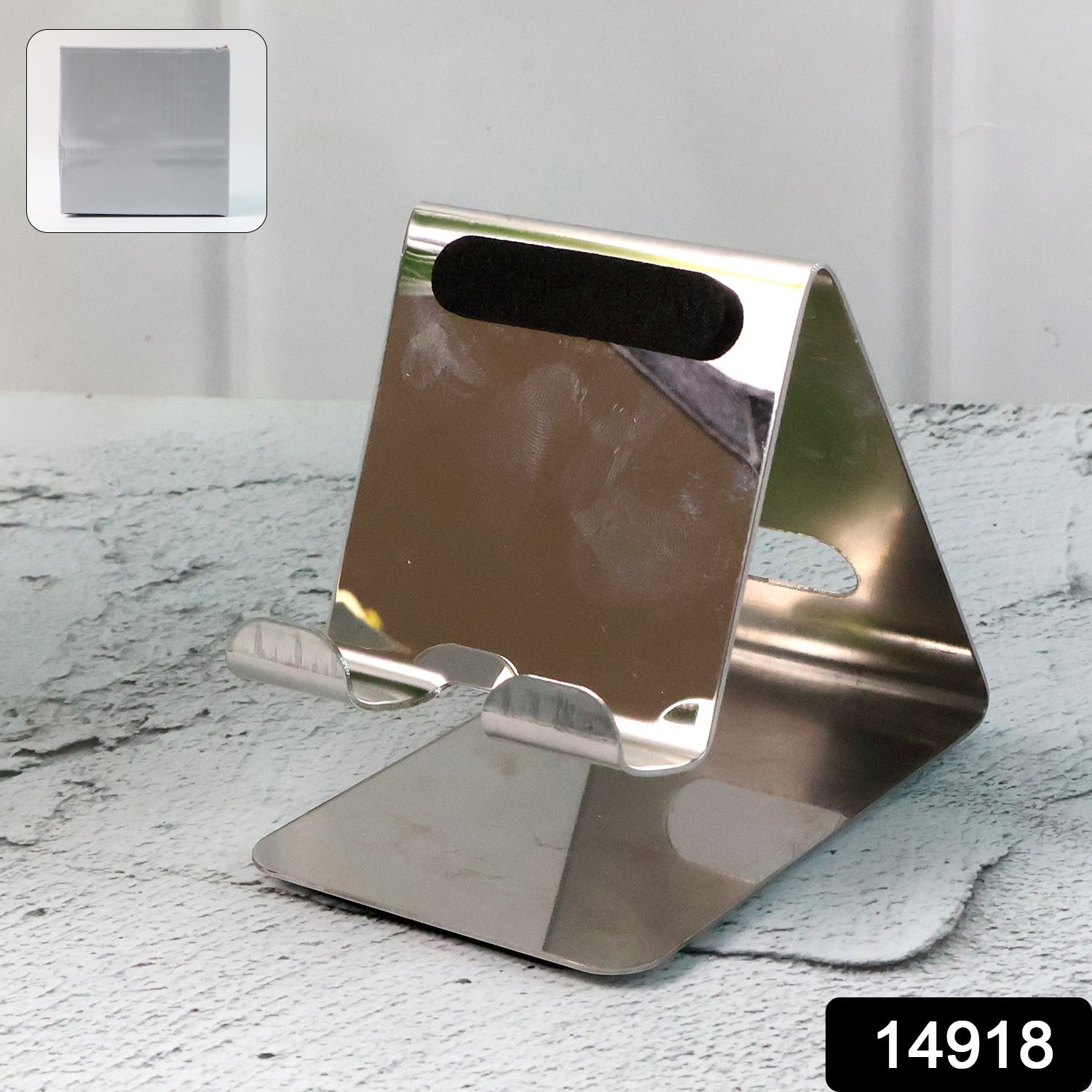 ALVENZA Mobile & Tablet Stand Holder – Universal Stainless Steel | DeoDap