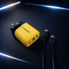 ALVENZA 65W Fast Charging Adapter – Dual Ports for Smartphones & Devices