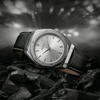 Men's Octagonal Silver Dial Watch – Elegant & Modern Design