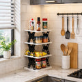 Multipurpose Foldable 4 Layer Storage Rack Space Saving Organizer