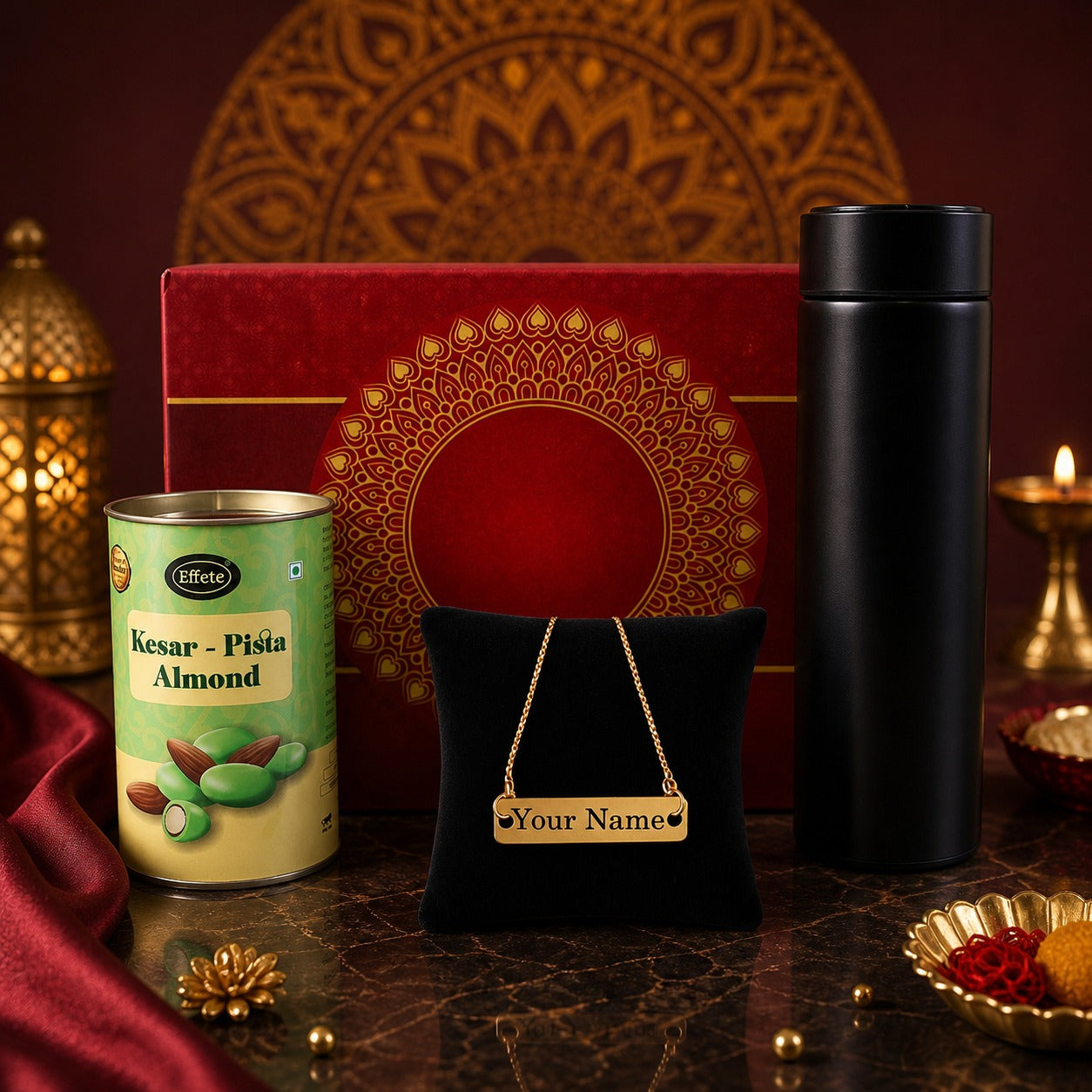 ALVENZA Festive Rakhi Gift Set - Stylish, Practical & Celebratory