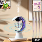 ALVENZA 3-in-1 Humidifier Lamp – LED Light & Mosquito Repellent