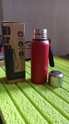 ALVENZA Personalized Stainless Steel Water Bottle – 600ml Leak-Proof Thermos | CustomSpot