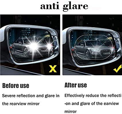 ALVENZA Anti-Fog Rearview Mirror Film – HD Clear Protective Sticker