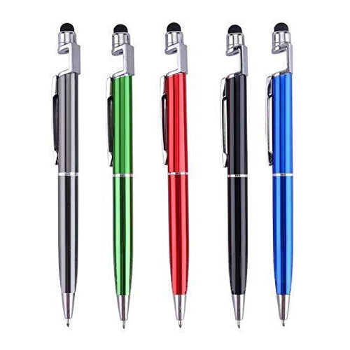 ALVENZA 3-in-1 Stylus Pen – Mobile Stand, Ink Pen & Touchscreen | Writezo