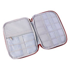 Multi-zip Pouch Organizer Compact Storage for Travel & Home - Detail View 5