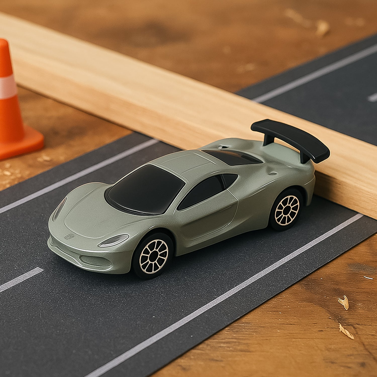 Metal Mini Car Toy Die-Cast Free Wheel Vehicle | Action Legion - Side View