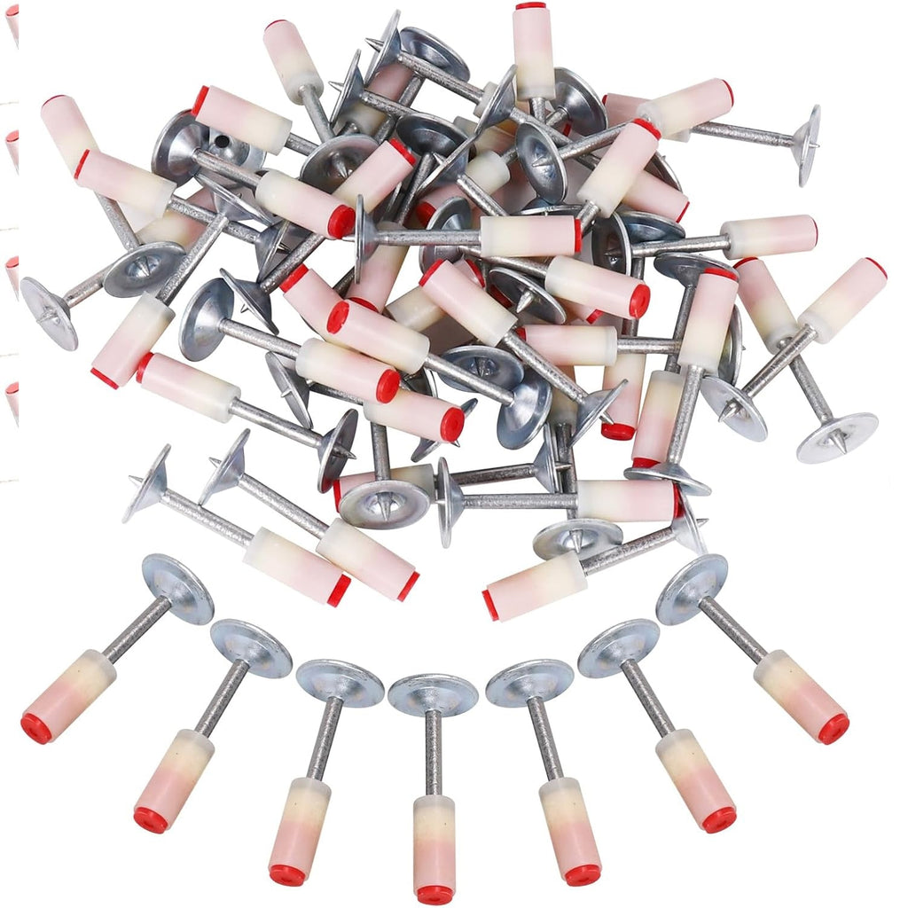 Steel Nail Gun Nails – 100 Pcs for Concrete & Wall | BoltForce