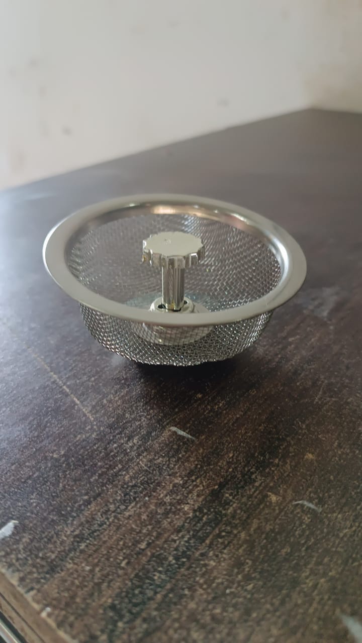 Stainless Steel Sink Strainer Adjustable Stopper | Garth - Detail View 8