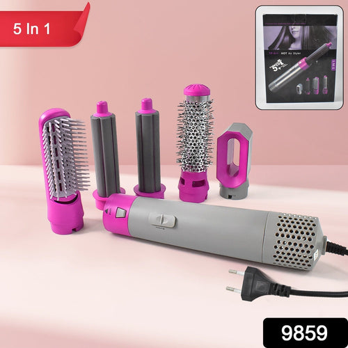 5 In 1 Hair Dryer Brush Multifunctional Hot Air Styler with 1000W Power
