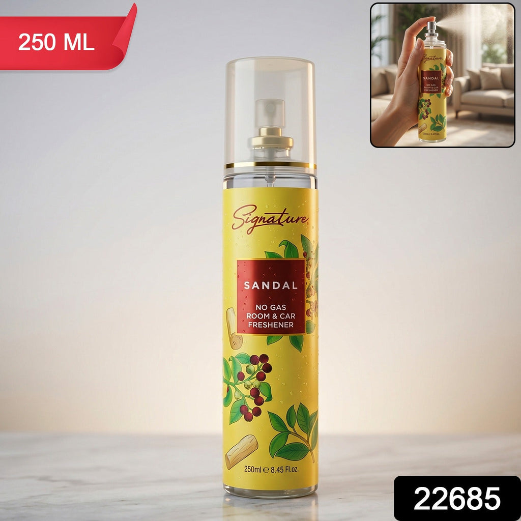 Sandalwood Room & Car Freshener Long-lasting Natural Fragrance - Side View