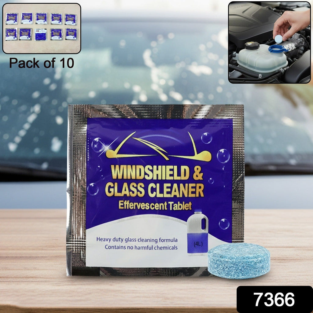 ALVENZA Car Wiper Detergent Tablets – Pack of 10 for Clear Windshield