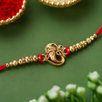ALVENZA Ganesha Rakhi – Divine Blessings & Traditional Design